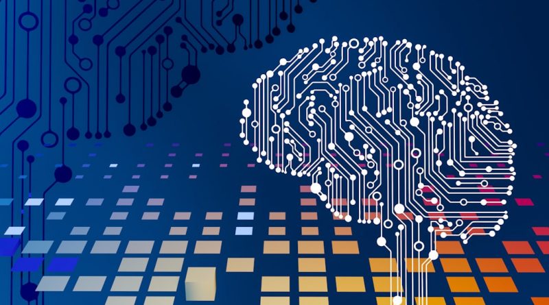 a computer circuit board with a brain on it — Photo by Steve A Johnson on Unsplash