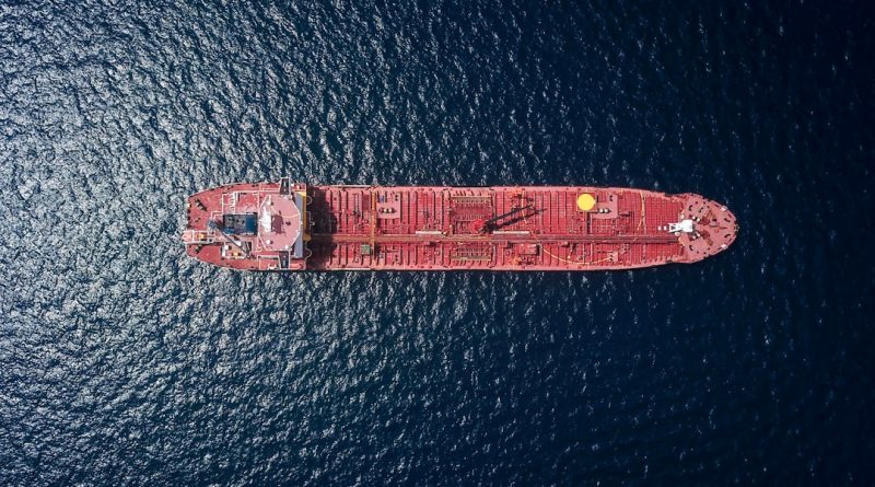 aerial photography of tanker ship — Photo by Shaah Shahidh on Unsplash